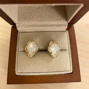 Kendra Scott Tessa Pearl Stone Stud Earrings